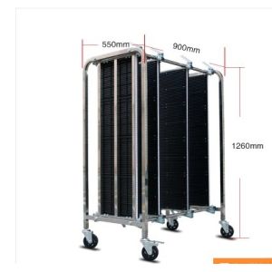 ESD PCB Storage SMT Feeder Carts 950mmx550mmx1300mm Four wheel