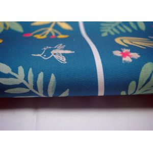 8OZ Good Quality Cotton Canvas With Printed And TPU Coated / BCI Cotton Fabric