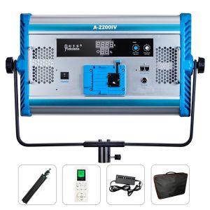 Battery Powered LED Studio Lights Photography Alumilum DMX 512 96ra