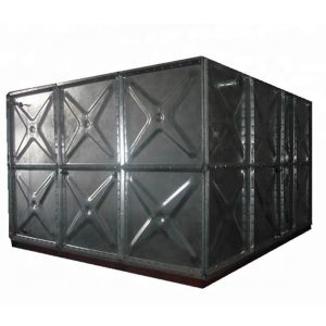 China Panel Sectional Galvanized Steel Water Tank 1 - 1000m3 Capacity 24 Months Warranty on sale