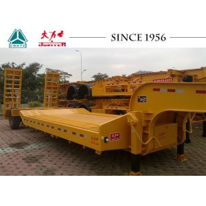 SUNSKY 2 Axle Q345B Steel Frame Low Bed Semi Trailer