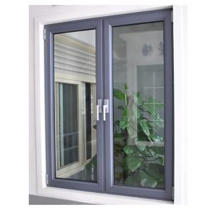 Latest Design Double Glazed Aluminum Casement Windows With Stainless Steel