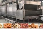 Continuous Peanut Roaster Groundnut Processing Machine Long Service Life