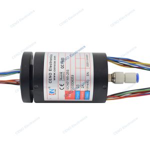 Integrate Electric Power and Pneumatic Rotary Union for Industry System