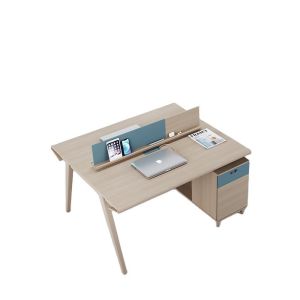 China Wooden Modern Office Furniture Staff Desk with L Shaped Design and Y Mail Packing on sale