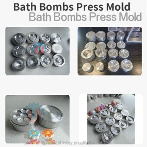 Customized Bath Bombs Press Machine for Personal Care Diameter of Briquette 10