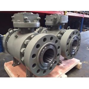 Casting Trunnion Mounted Ball Valve CLASS 150-300 With Silicone Free