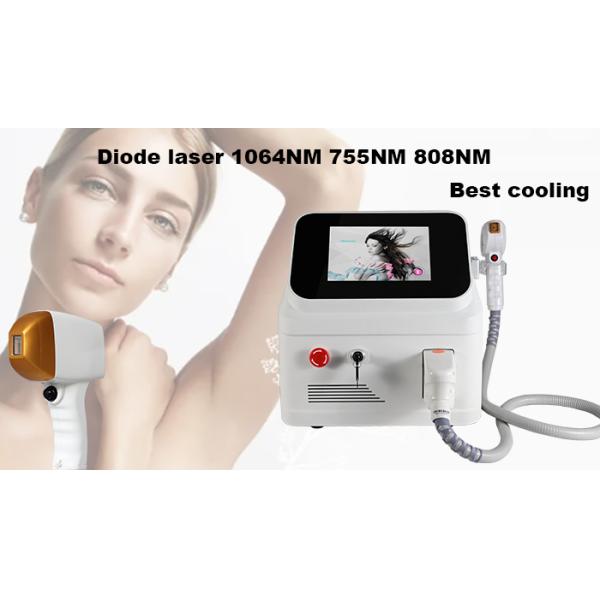 3 Wavelength Diode Laser Hair Removal Device With 10 Inches TFT Chromatic Screen