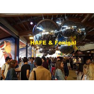 Christmas Decoration 1.5m 2m Dia Inflatable Mirror Balloon