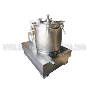 Top Discharge Industrial Basket Centrifuge Machine For CBD Hemp Oil Extraction
