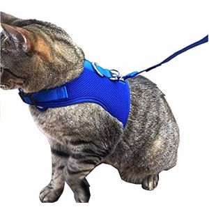 Pet Supply Cat Vest Harness And Leash Combo Escape Proof With Added Safety