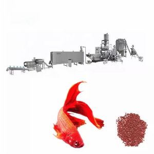 0.8-10mm Pet Feed Production Line 1-20ton/H Floating Fish Feed Line