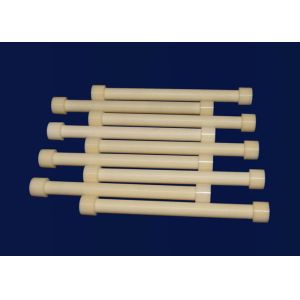 China Polished Alumina / Al2O3 Ceramic Shaft For Medical Injection Pump Wear Resistant on sale