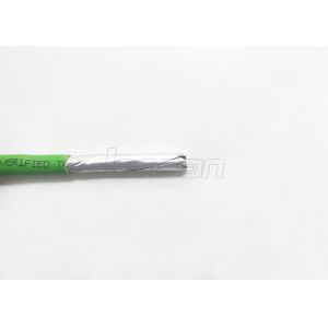 10 Gigabit Ethernet LSZH Cat7 Shielded Cable 0.58mm Copper