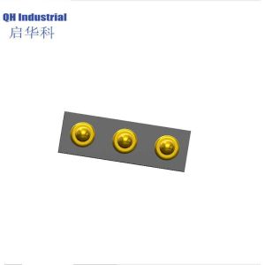 3Pin Malaysia Wearable Device Magnetic spring loaded pin Charger 4Pin spring