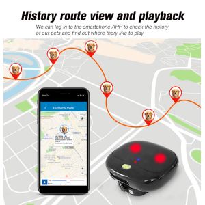Pet Collar Gps Tracker , 4g Pet Tracker Health Activity Monitoring