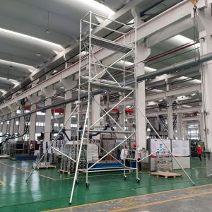 Easy Install Mobile Aluminium Mobile Scaffolding Tower 3D Model