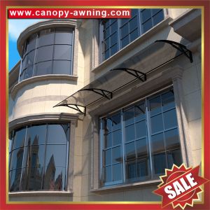 excellent diy polycarbonate awning canopy shelter with cast aluminum bracket arm