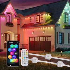WIFI Control 20MM 25MM IP67 LED Eave Lights Smart Rgb Ic With 72 Scene Modes