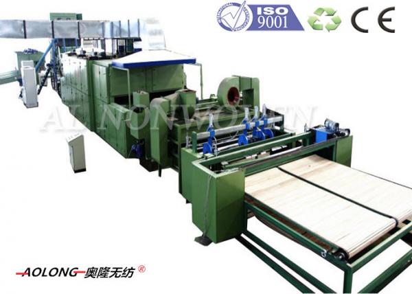 Quality Automatic Mattress Stiff Polyester Wadding Machine With Heat Conducting Oil wholesale