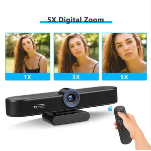 All In One EPTZ 4K PC Webcam With Remote Control