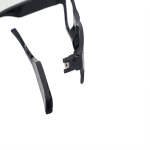 Wearable Mini Camera WiFi Video Glasses APP Software For Camping Running