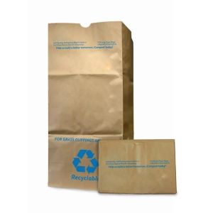 Lining Lawn Paper Bags With Accept Custom Packaging And Heavy Weight Capacity