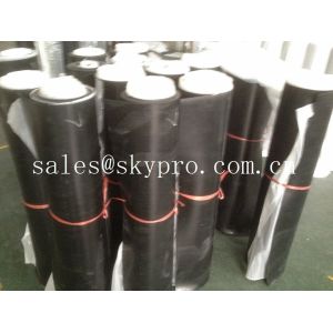 SBR 80mm maximum thick Rubber Sheet Roll smooth / rough / embossed