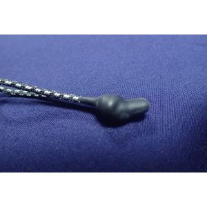 Non Elastic Cord Tape With Silicone Endings For Bag Puller，Jacket，Use Bag