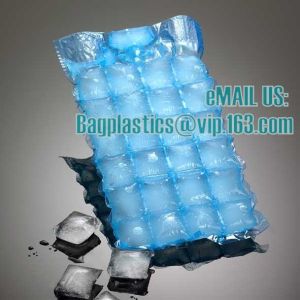 New Custom Printed Disposable Ice Cube Plastic Bag Manufacturer, Colored