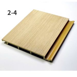 Wood Plastic WPC Wall Cladding custom Exterior Composite Wood Cladding