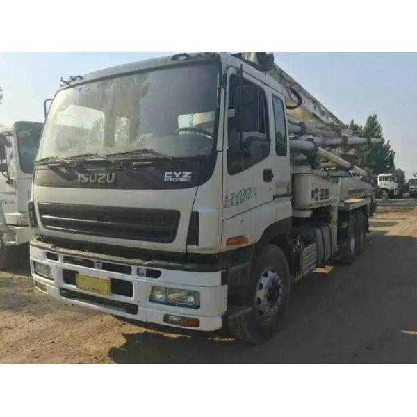 2014 Zoomlion 37m Heavy Machinery Concrete Boom Pump Hydraulic Machining Process