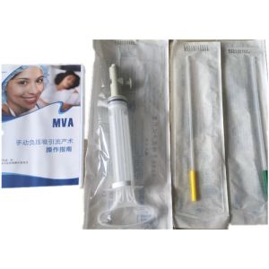 Enables Faster Recovery Times Manual Vacuum Aspiration 1 Syringe + 2 Cannulas