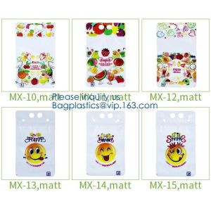 Biodegradable Liquid Packaging Leakage Proof Pouch Custom Custom 1 Gallon Water