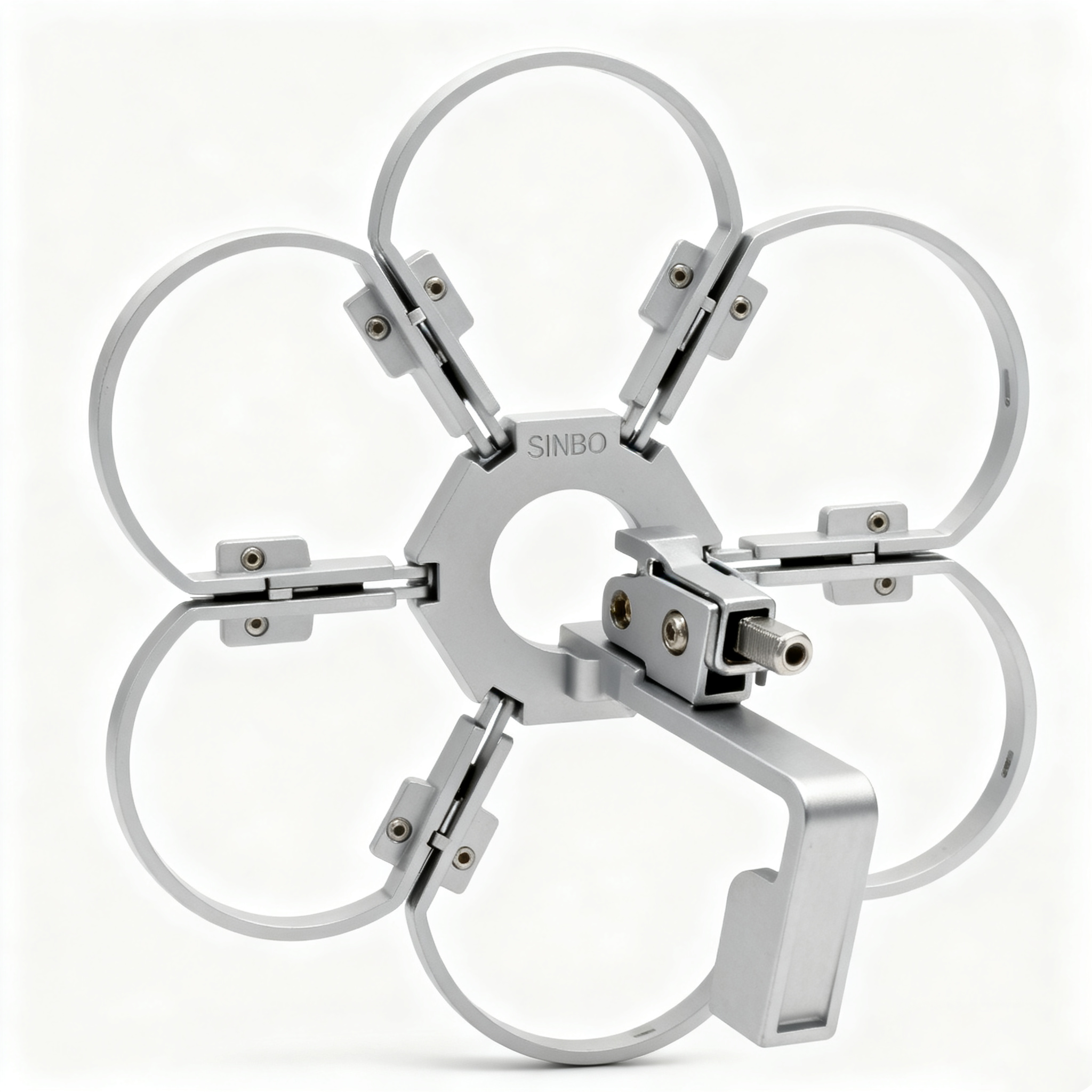 Precision CNC Machining China Custom Titanium Alloy Spacecraft Connecting