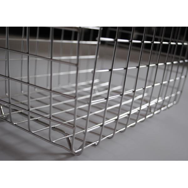 Quality Wire Mesh Strainer Disinfection Stackable Wire Baskets Food Grade Metal wholesale