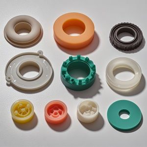 Eco Friendly Temperature Resistant Custom Shaped Silicone Moulding Parts