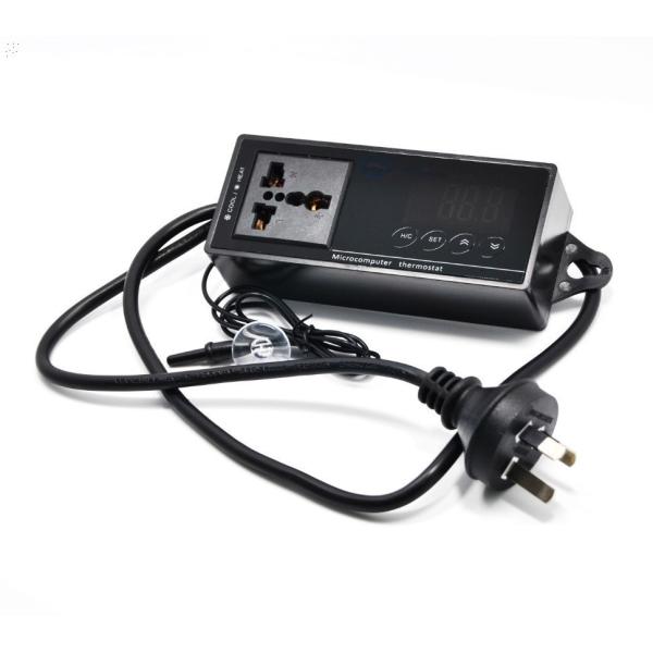 16-40C Digital Reptile Temperature Controller Thermostat with External Sensor ON