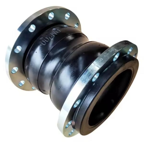Quality EPDM Flexible 8 Inch Double Flanged Flexicon Rubber Expansion Joint With Flange wholesale