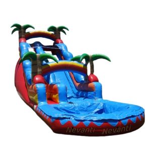 Cheap Custom Logo Printed Outdoor Inflatable Slide for 2024 Swimming Pool Entertainment for sale