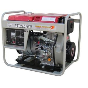 Air cooled Portable Small Diesel Generator 4.5kva 5kva with Wheels