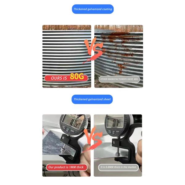 Outdoor Indoor Flexible Water Tank Recirculating Aquaculture System Tilapia Fish Farming Tank