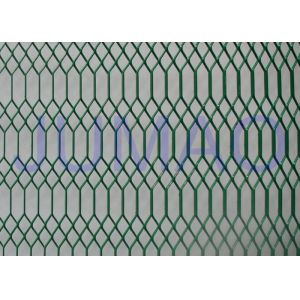 Decorative Architectural Expanded Metal Ceiling Mesh With Two Style Holes