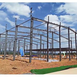 Heavy Duty Modern Prefabricated Steel Structure Construction For Warehouse