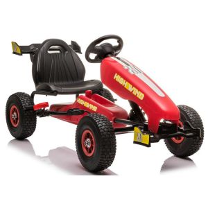 Popular Inflatable Wheel Ride On Pedal Go-Kart Car for Children Age Range 2 to 4