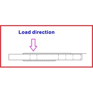 Low profile compression load cell 150 kg load cell 300kg