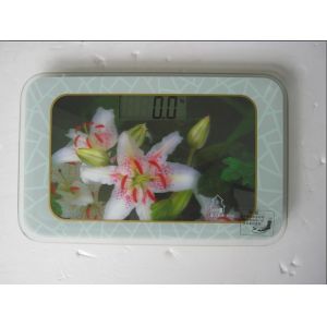 high precision strain-gauge sensor and auto-off fuction Health o Meter Scale