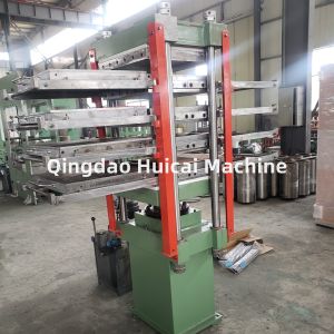 Nominal Molding Power 0.50 MN Rubber Tile Vulcanizing Press with 3000 Tile
