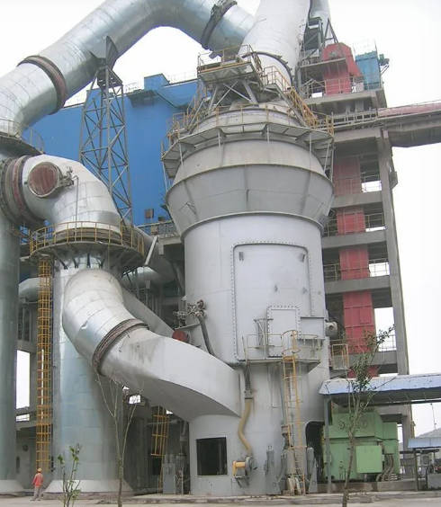 Compact Footprint Simplified Process For Slag Vertical Roller Mill