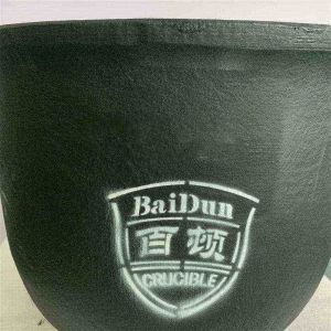 Large Round Zinc Fusing Crucible Chemical Resistance Good Thermal Shock